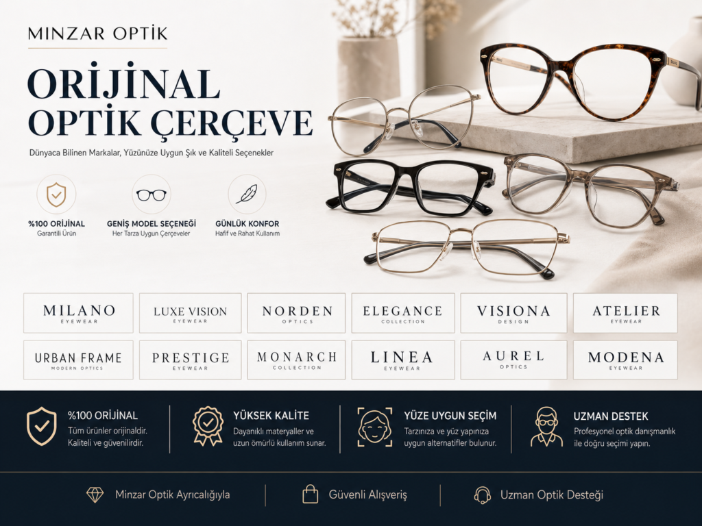 Orijinal Optik Çerçeve